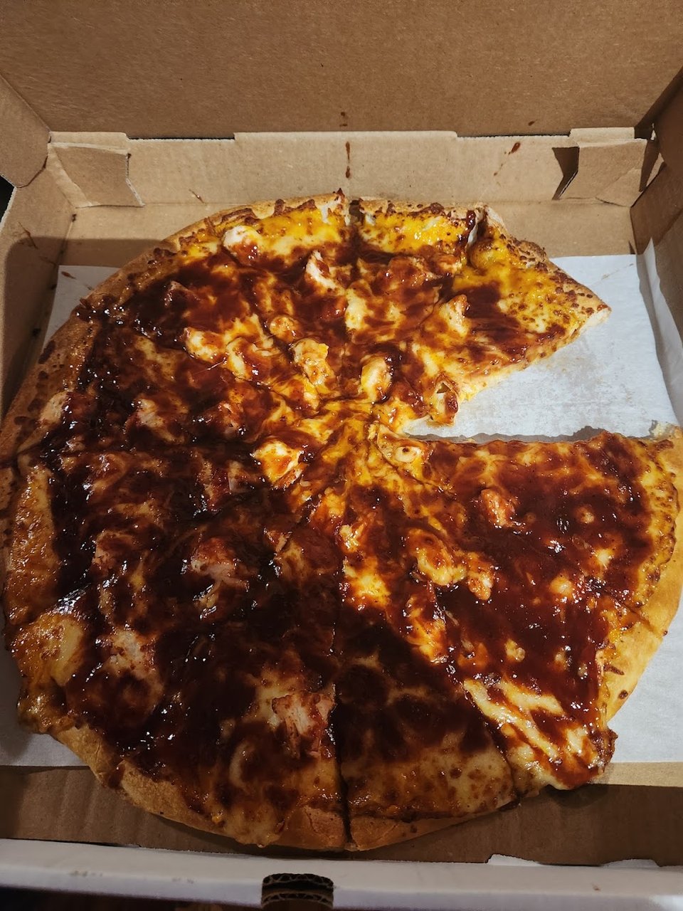 Honey BBQ Chicken Pizza